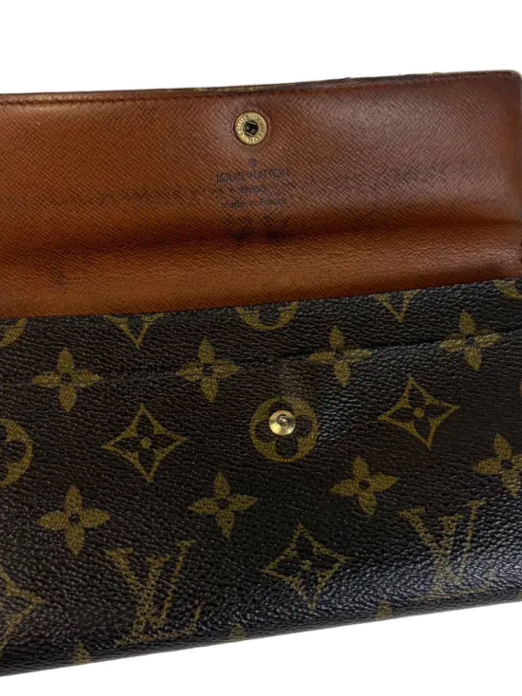 Louis Vuitton Monogram Portefeuille Sarah Long Wallet