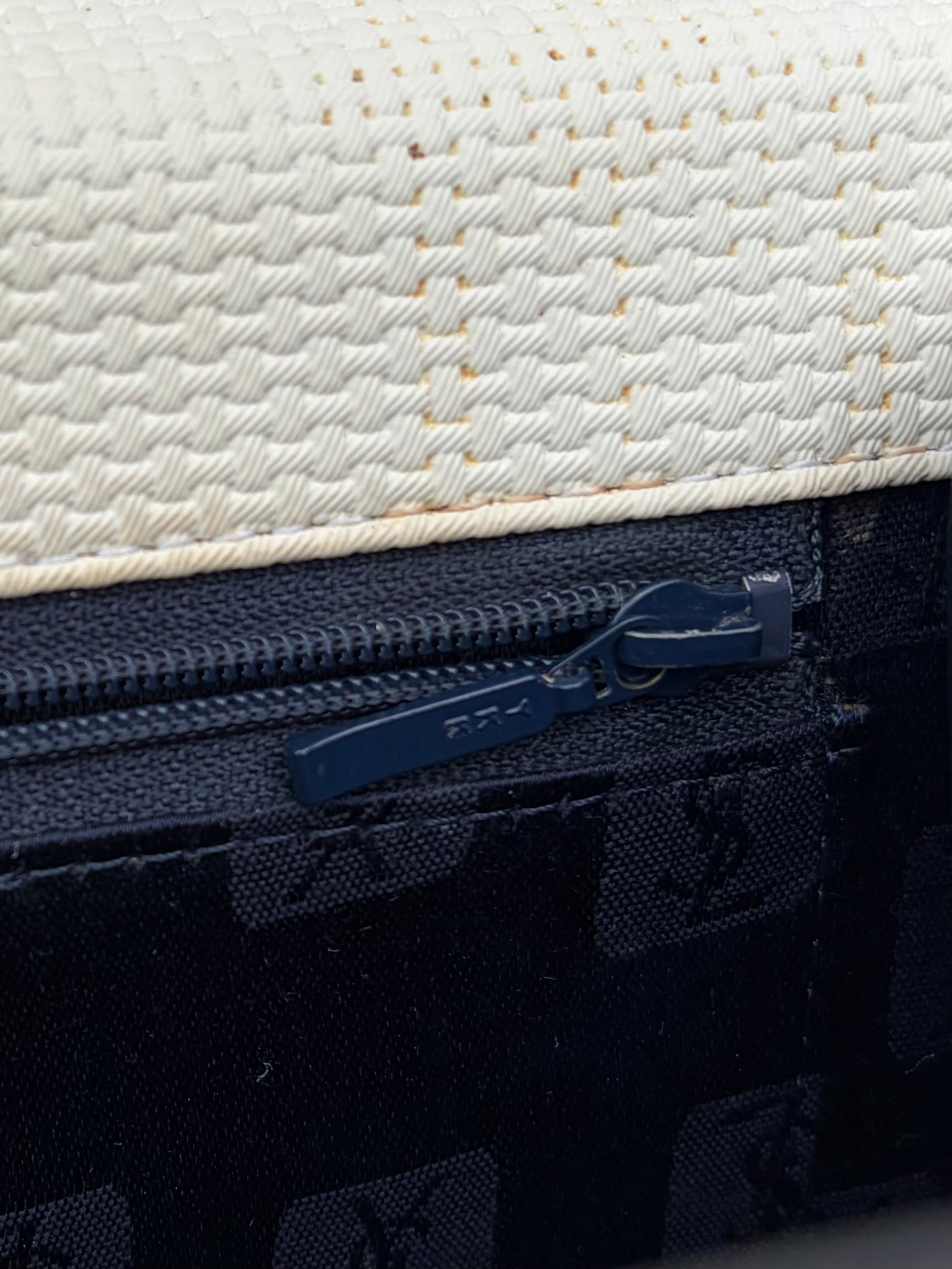 Yves Saint Laurent Triangle Logo Flap Handbag
