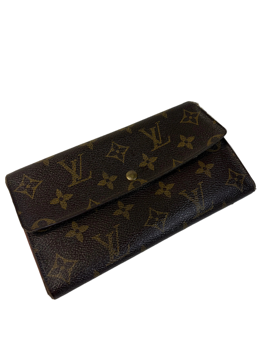 Louis Vuitton Monogram Portefeuille Sarah Long Wallet