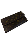 Louis Vuitton Monogram Portefeuille Sarah Long Wallet