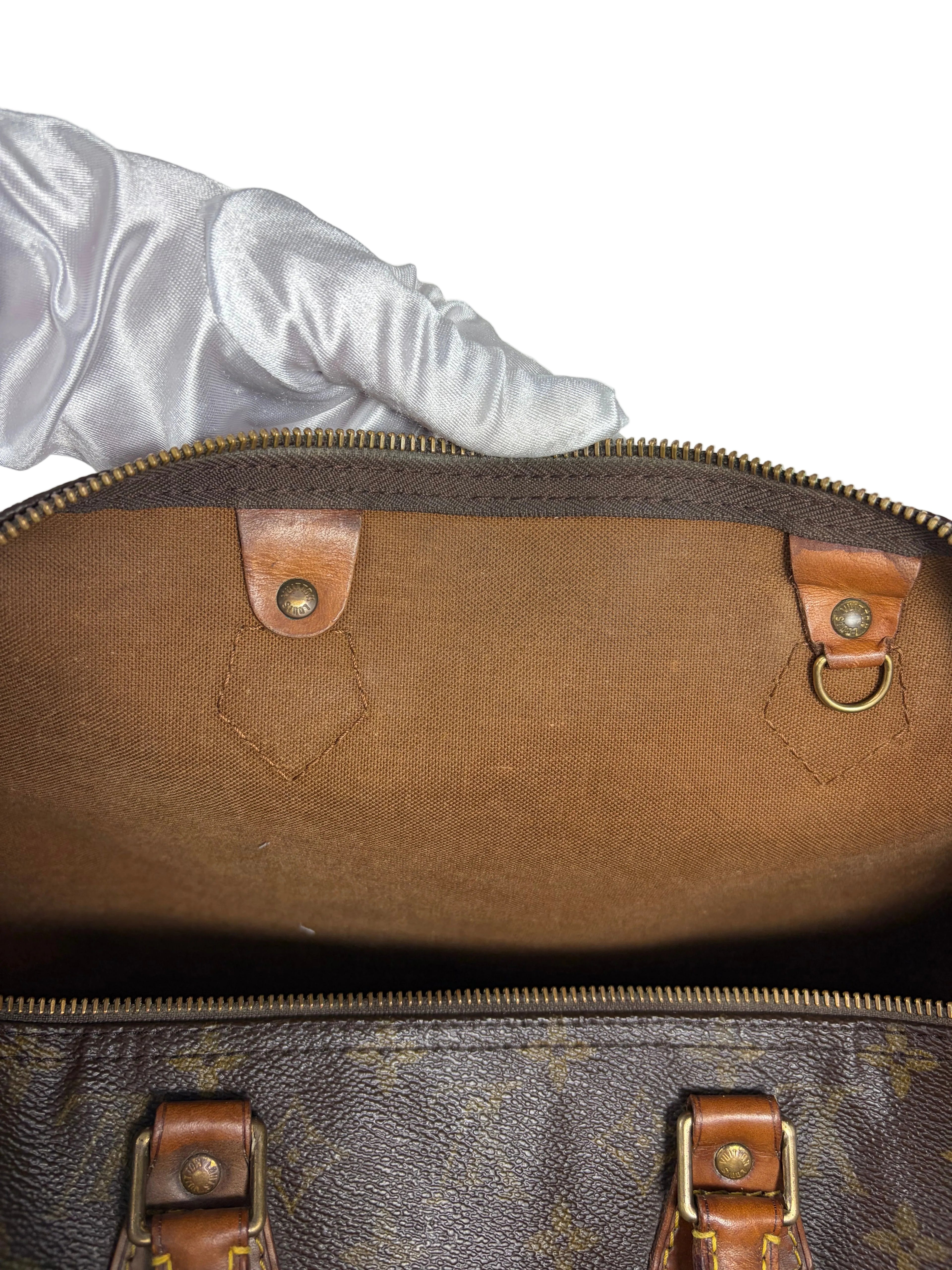 Louis Vuitton Monogram Speedy Handbag