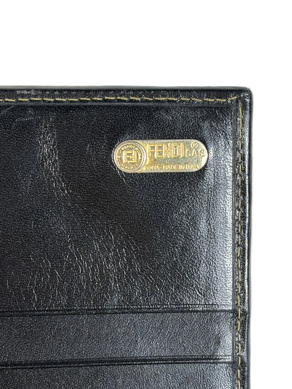 Fendi Zucca Canvas Shoulder Bag and Zucca Long Wallet Set