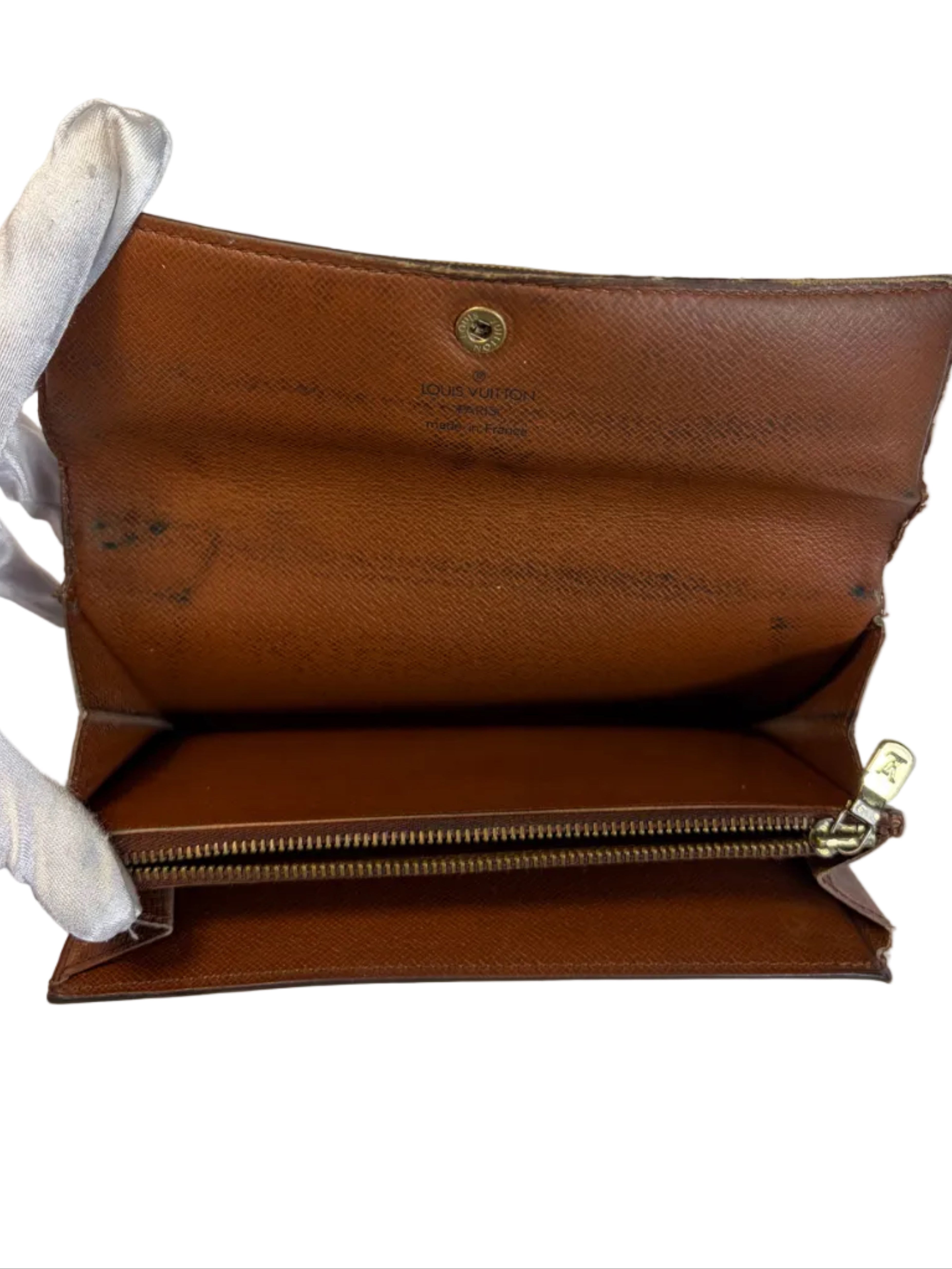 Louis Vuitton Monogram Portefeuille Sarah Long Wallet
