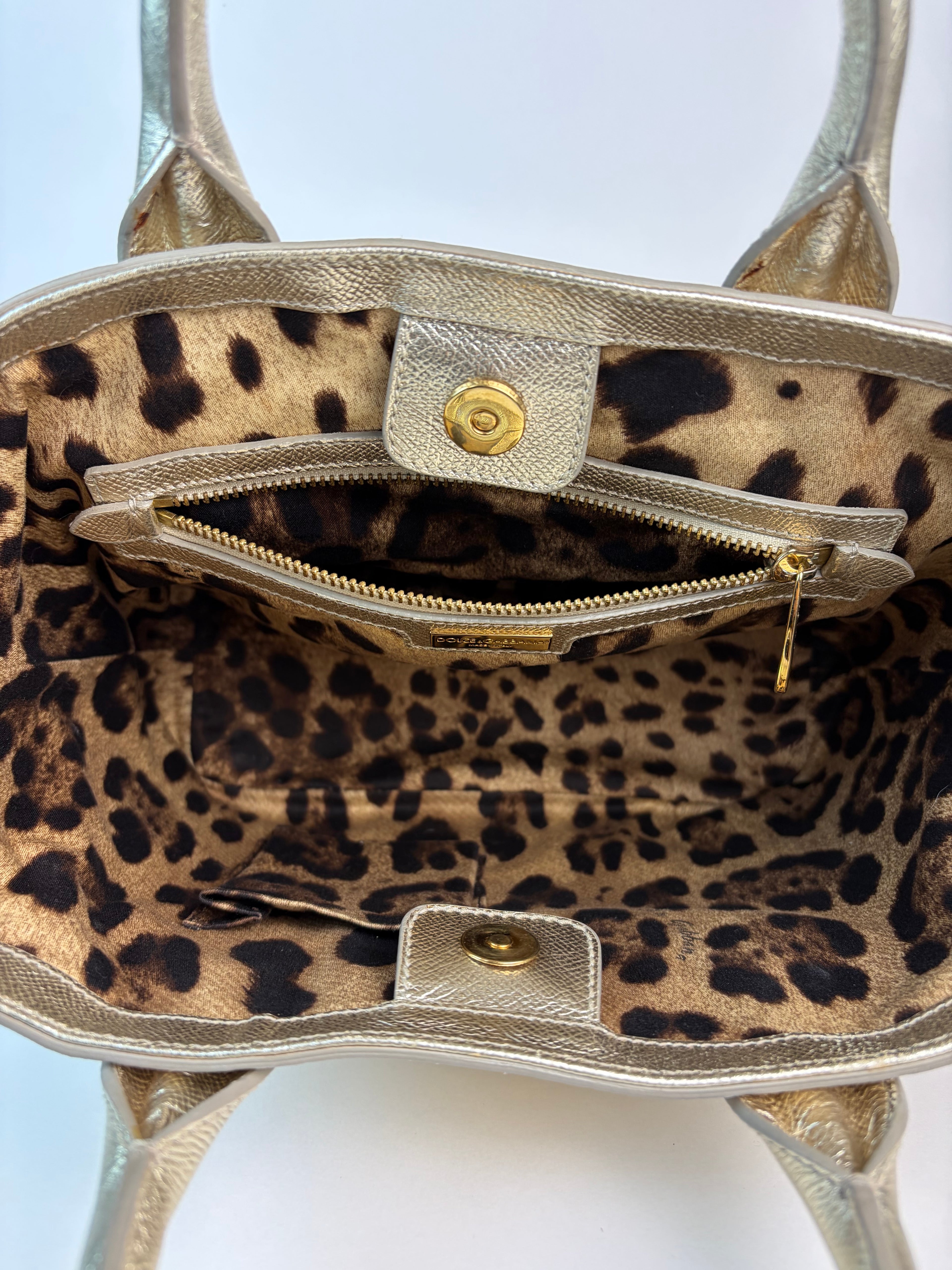 Dolce & Gabbana Sicily Large Shopper Tote