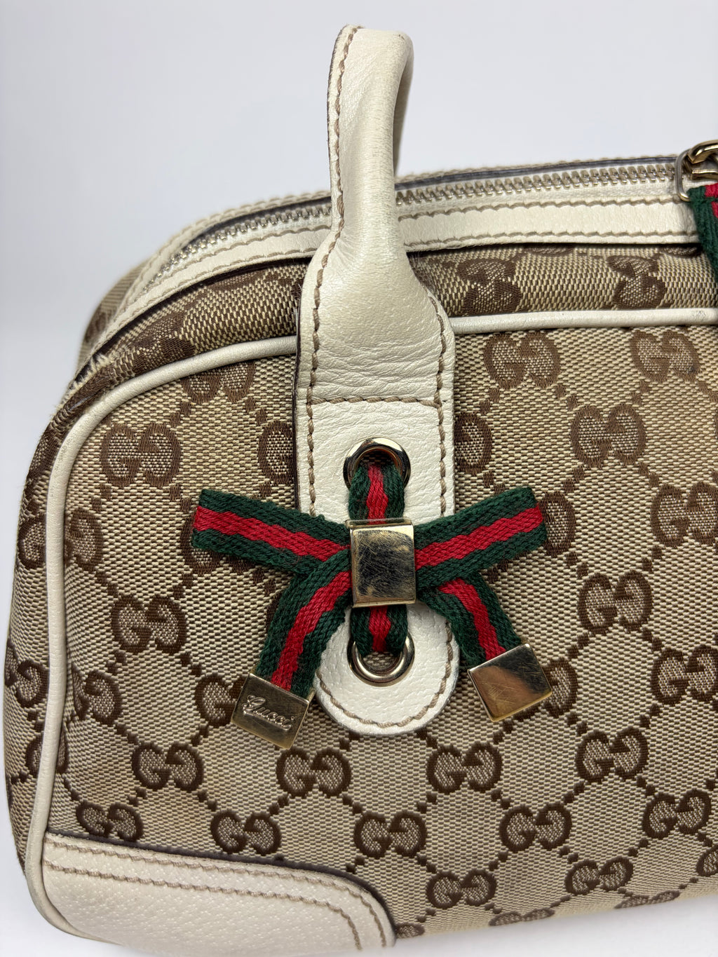 Gucci GG Canvas Princy Boston Bag
