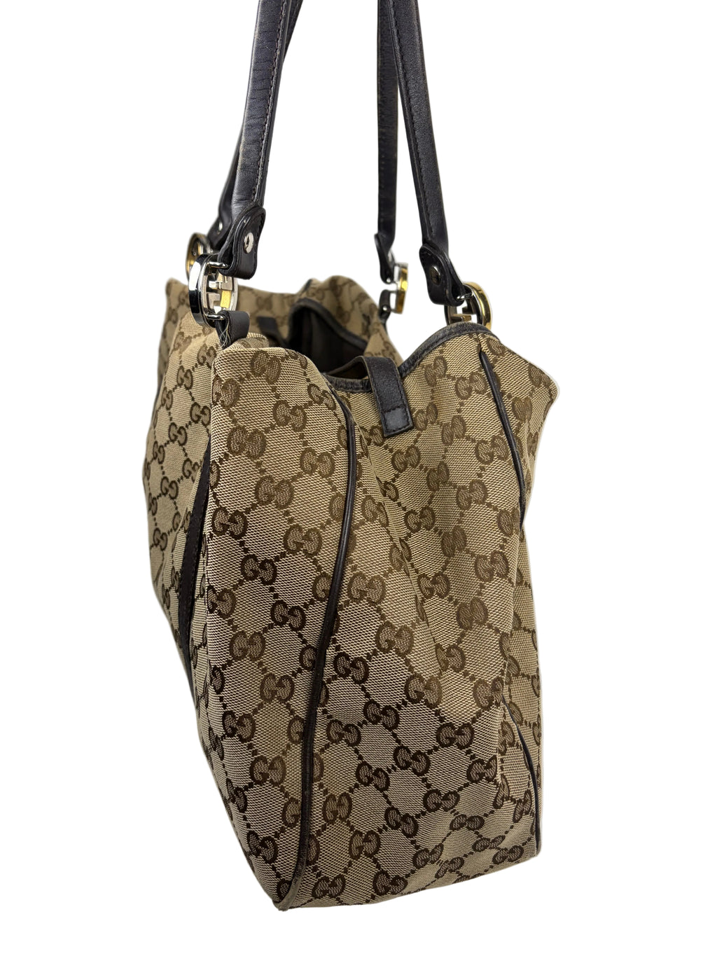 Gucci GG Canvas Twins Tote Bag