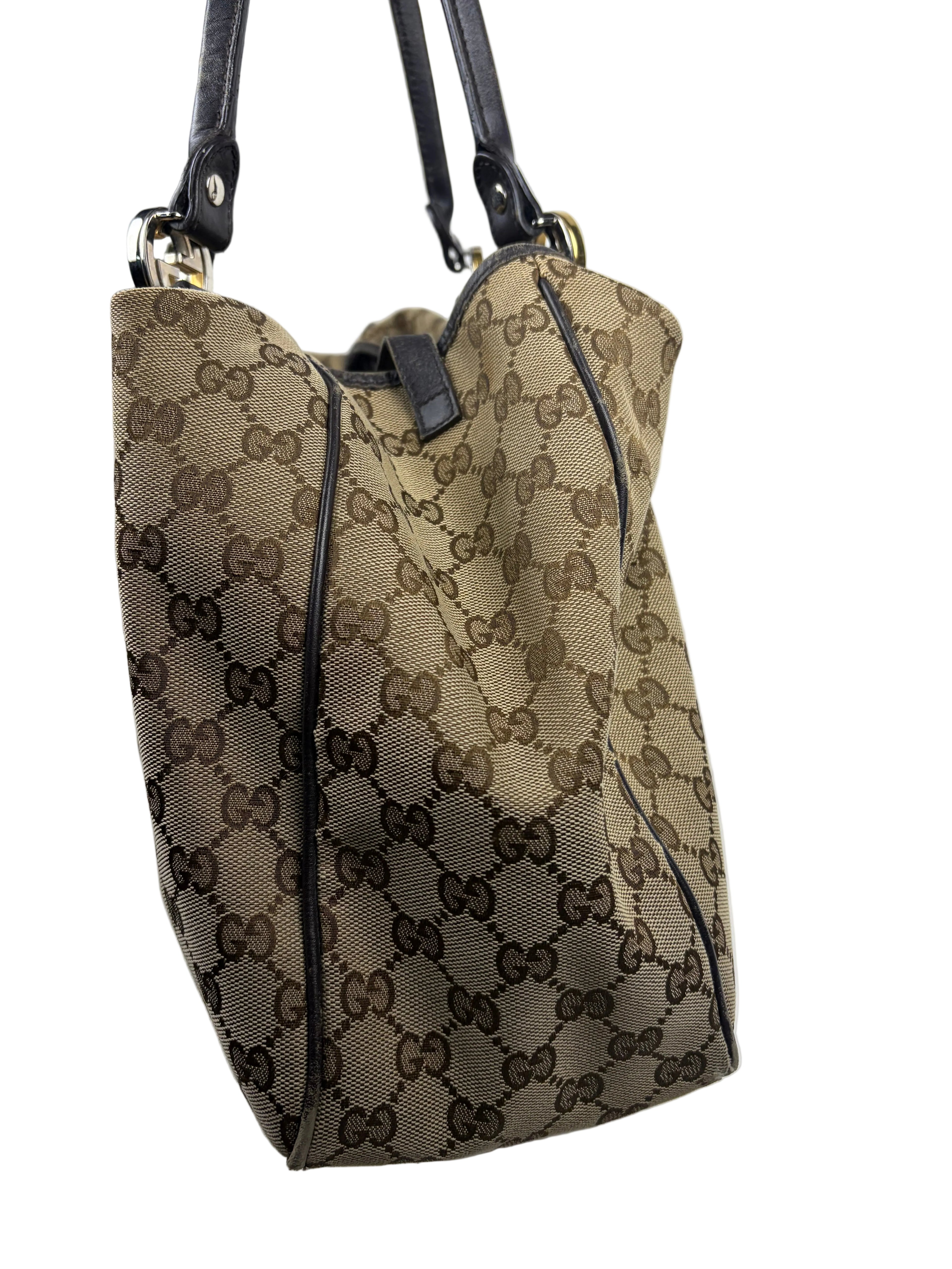 Gucci GG Canvas Twins Tote Bag