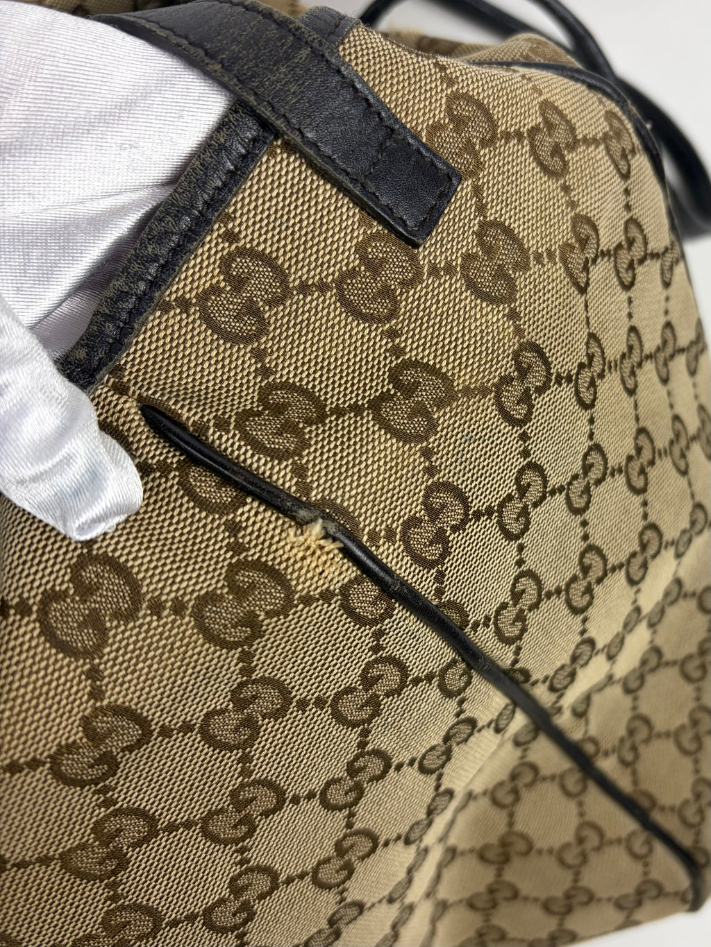 Gucci GG Canvas Twins Tote Bag