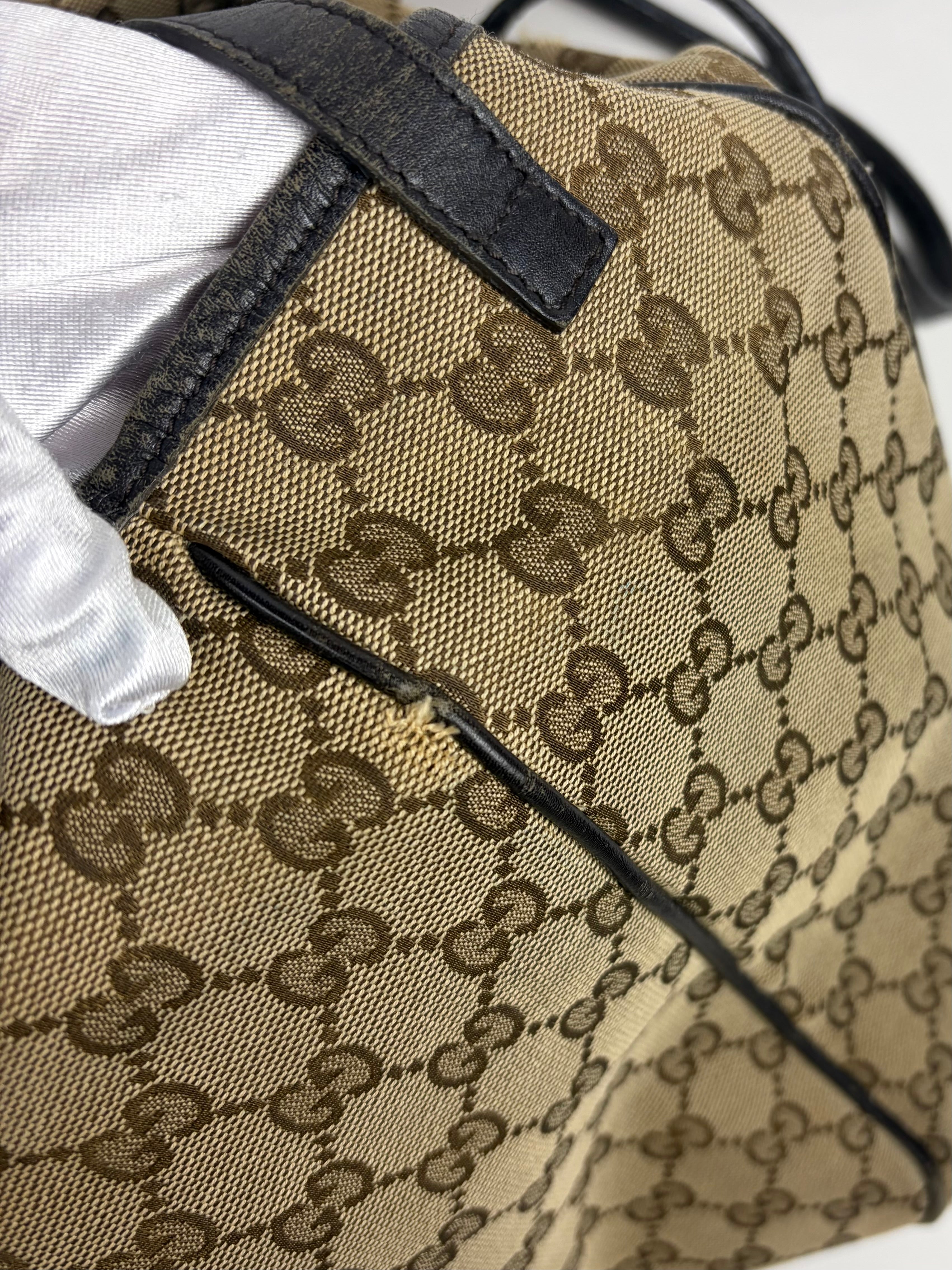Gucci GG Canvas Twins Tote Bag