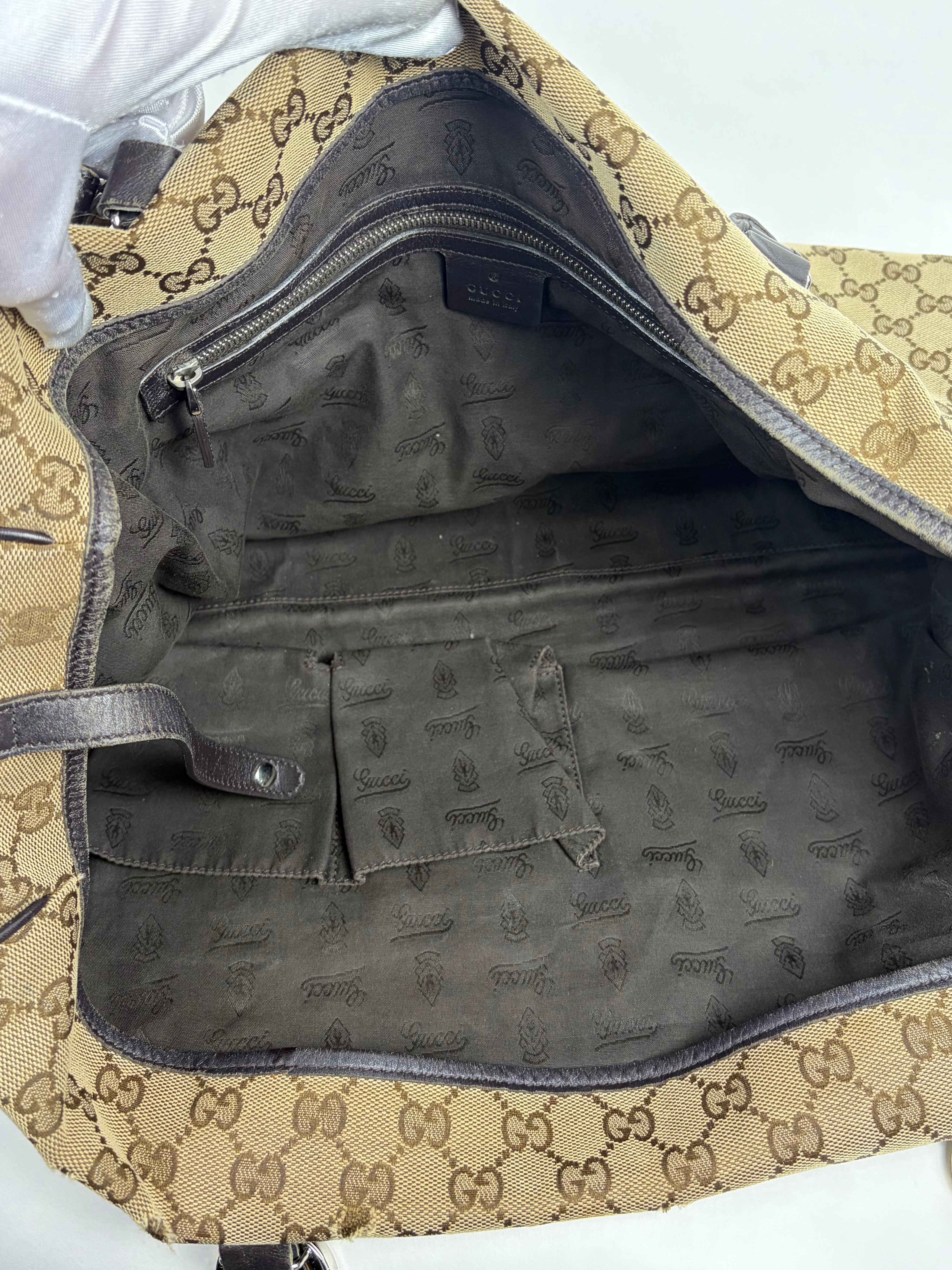 Gucci GG Canvas Twins Tote Bag