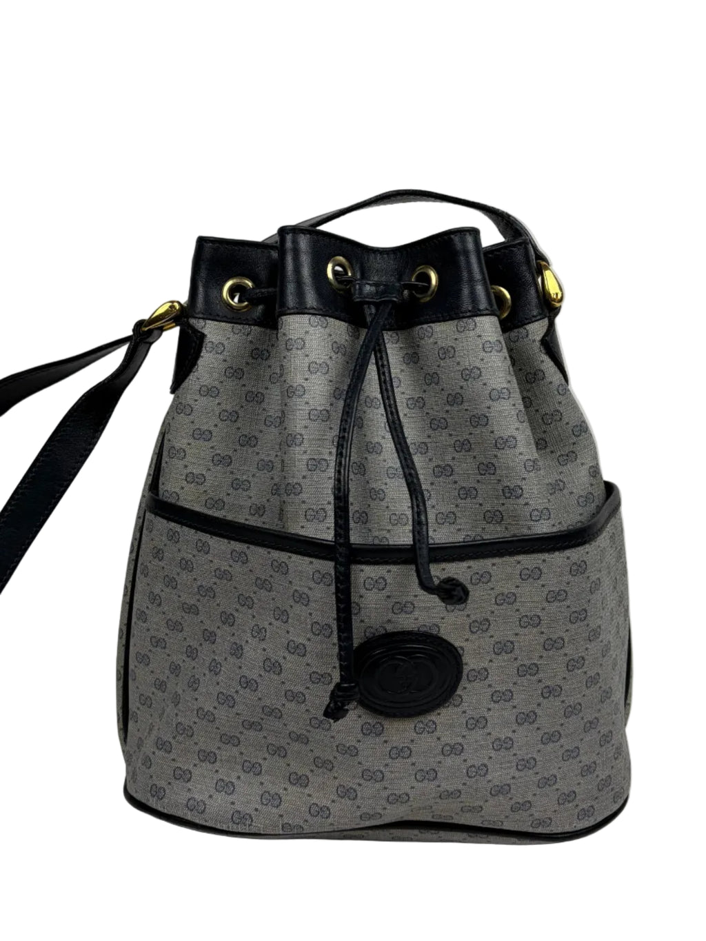 Gucci Micro GG Monogram Bucket Bag