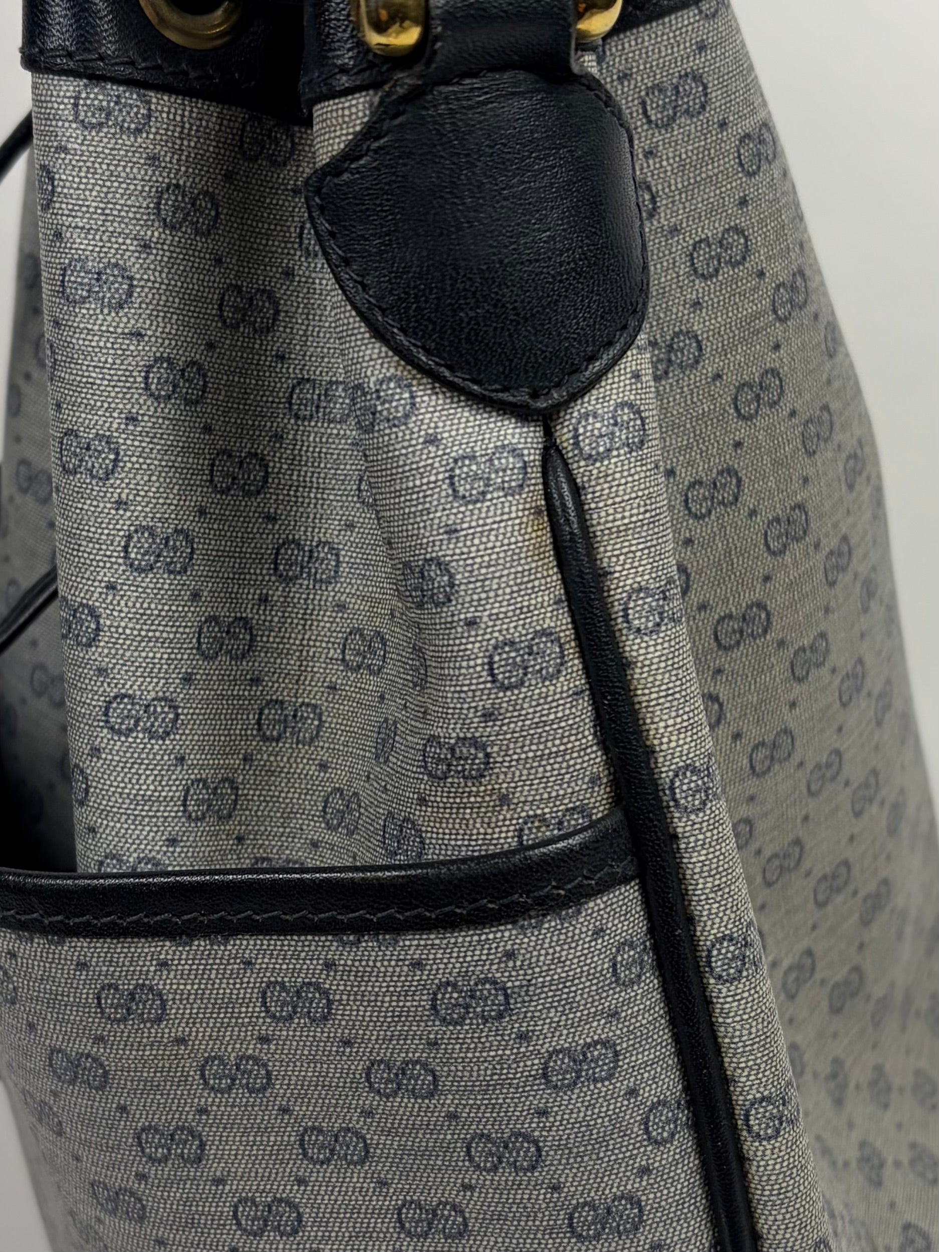 Gucci Micro GG Monogram Bucket Bag