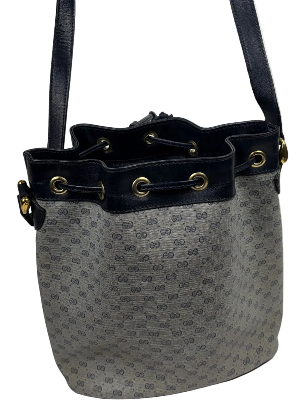 Gucci Micro GG Monogram Bucket Bag