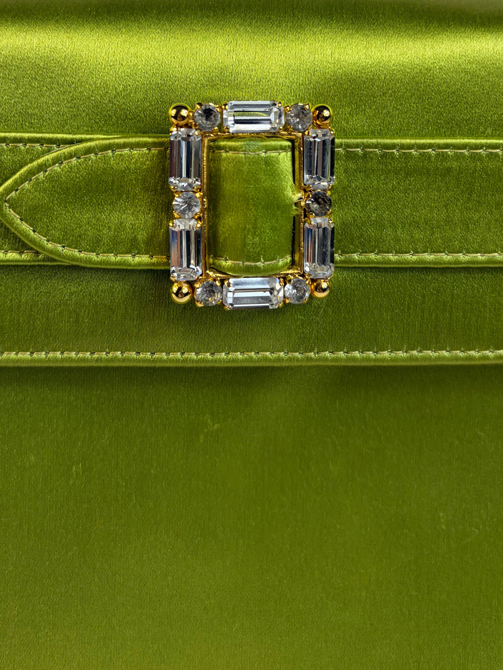 Salvatore Ferragamo Satin Evening Shoulder Bag