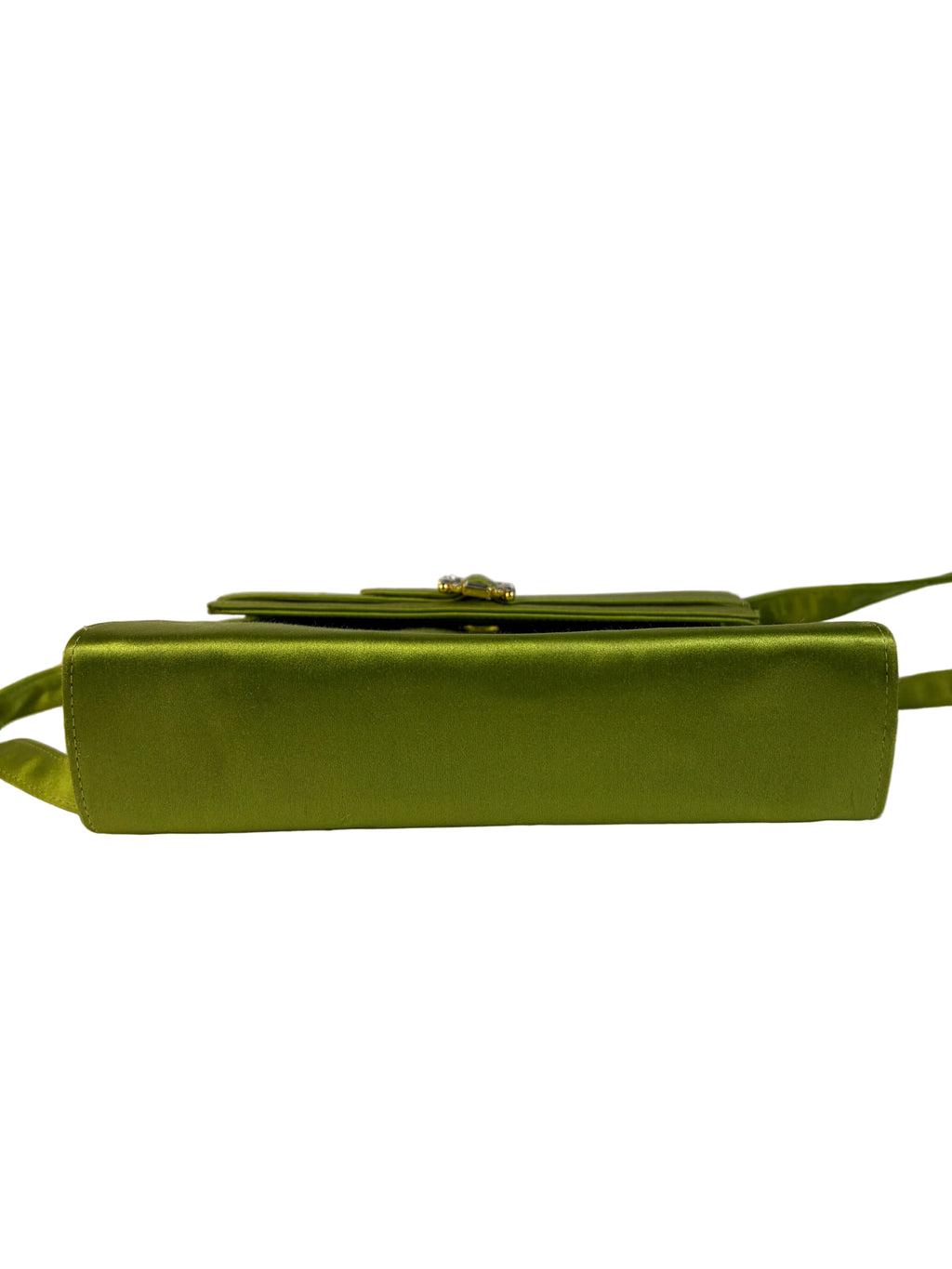 Salvatore Ferragamo Satin Evening Shoulder Bag