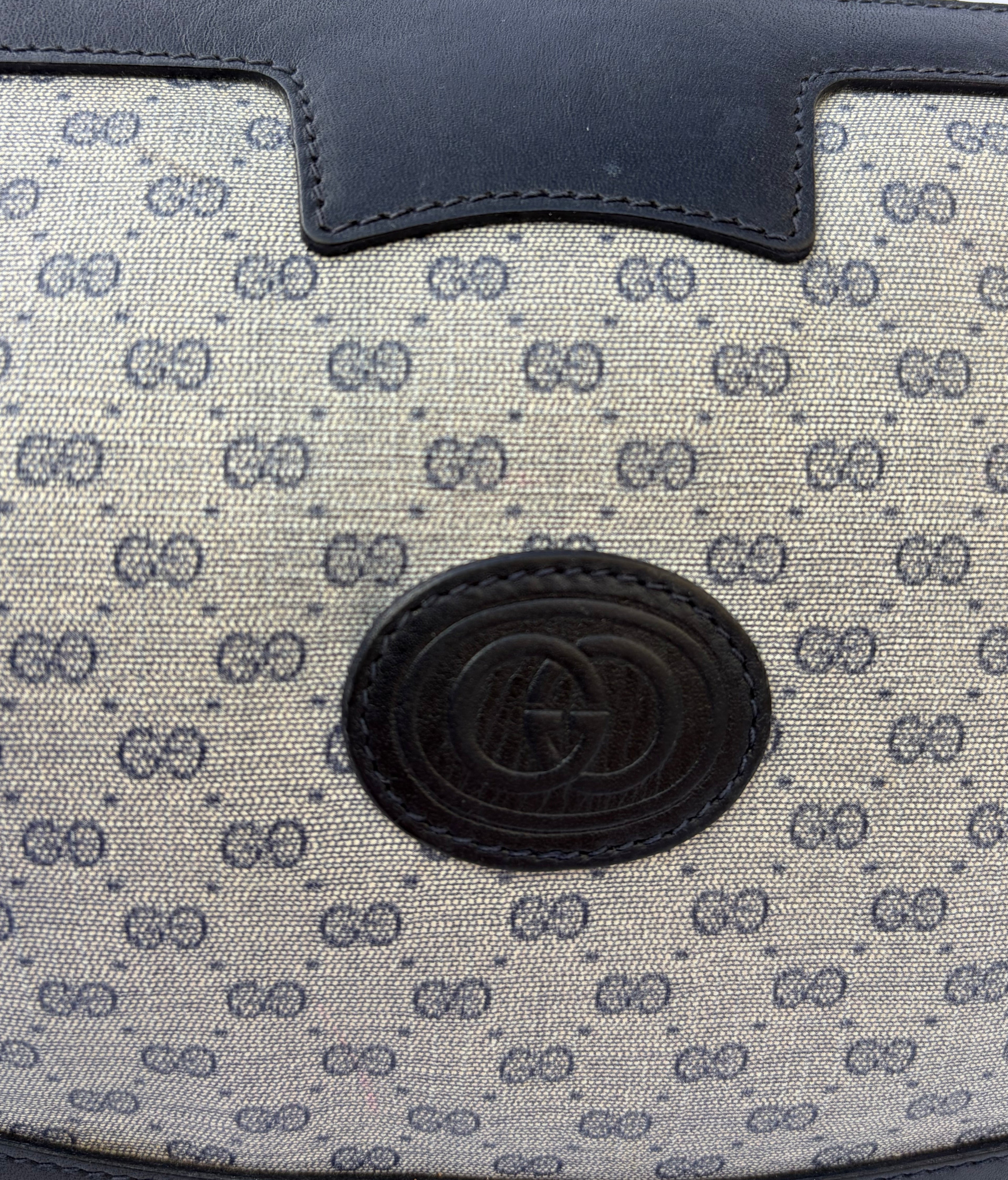 Gucci Micro GG Monogram Canvas Crossbody Bag
