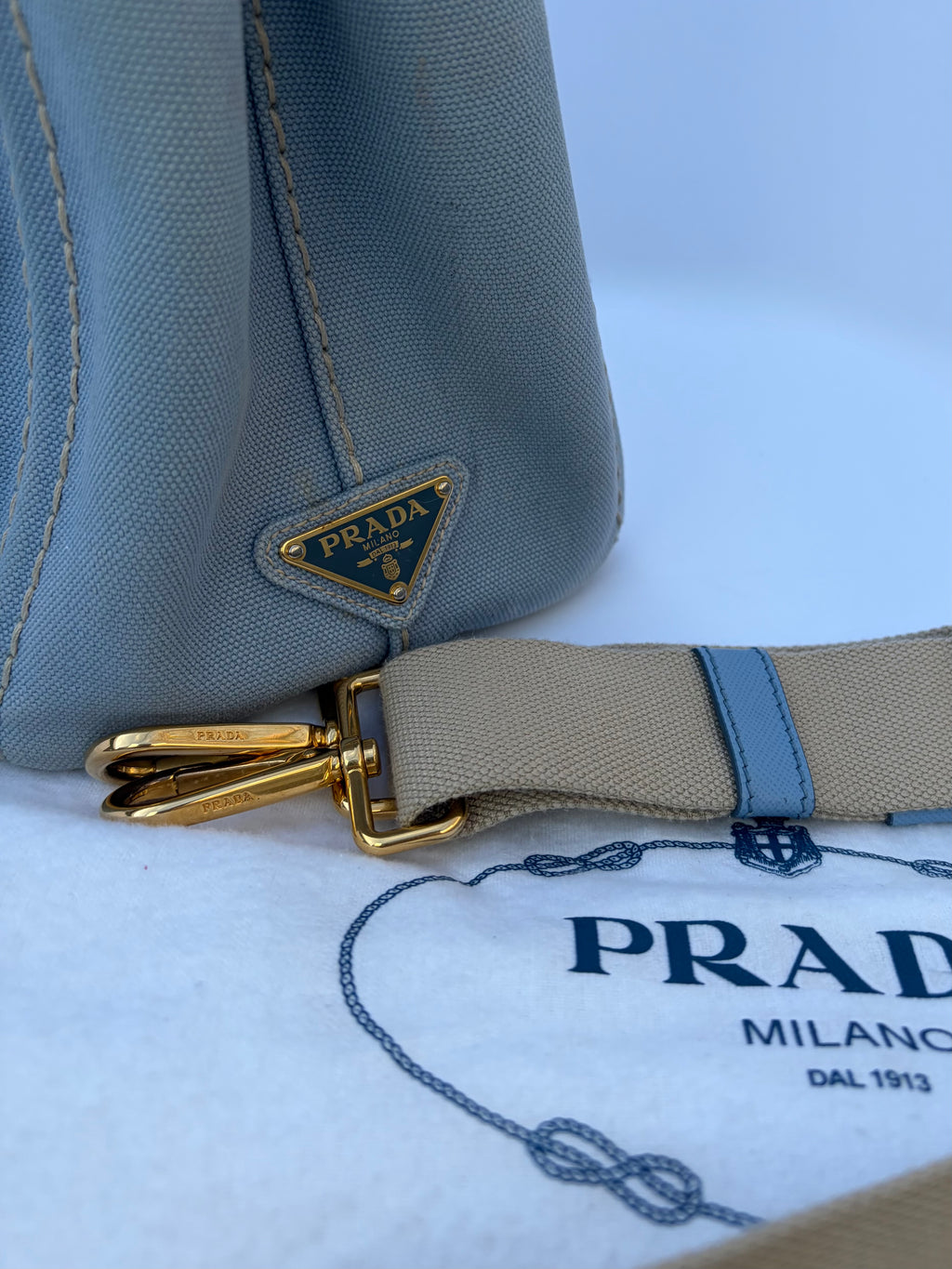 Prada Crossbody Mini Tote Bag