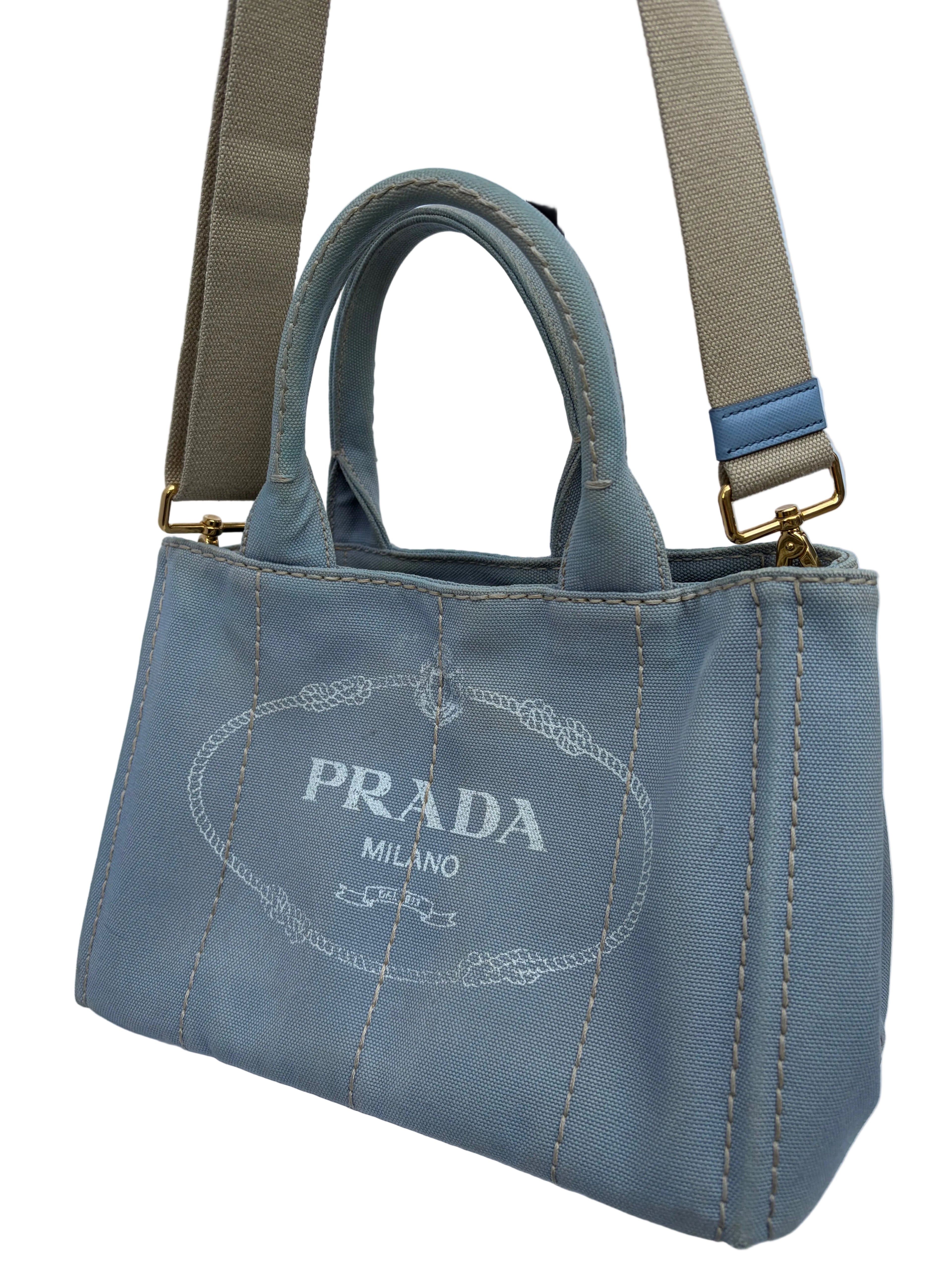 Prada Crossbody Mini Tote Bag