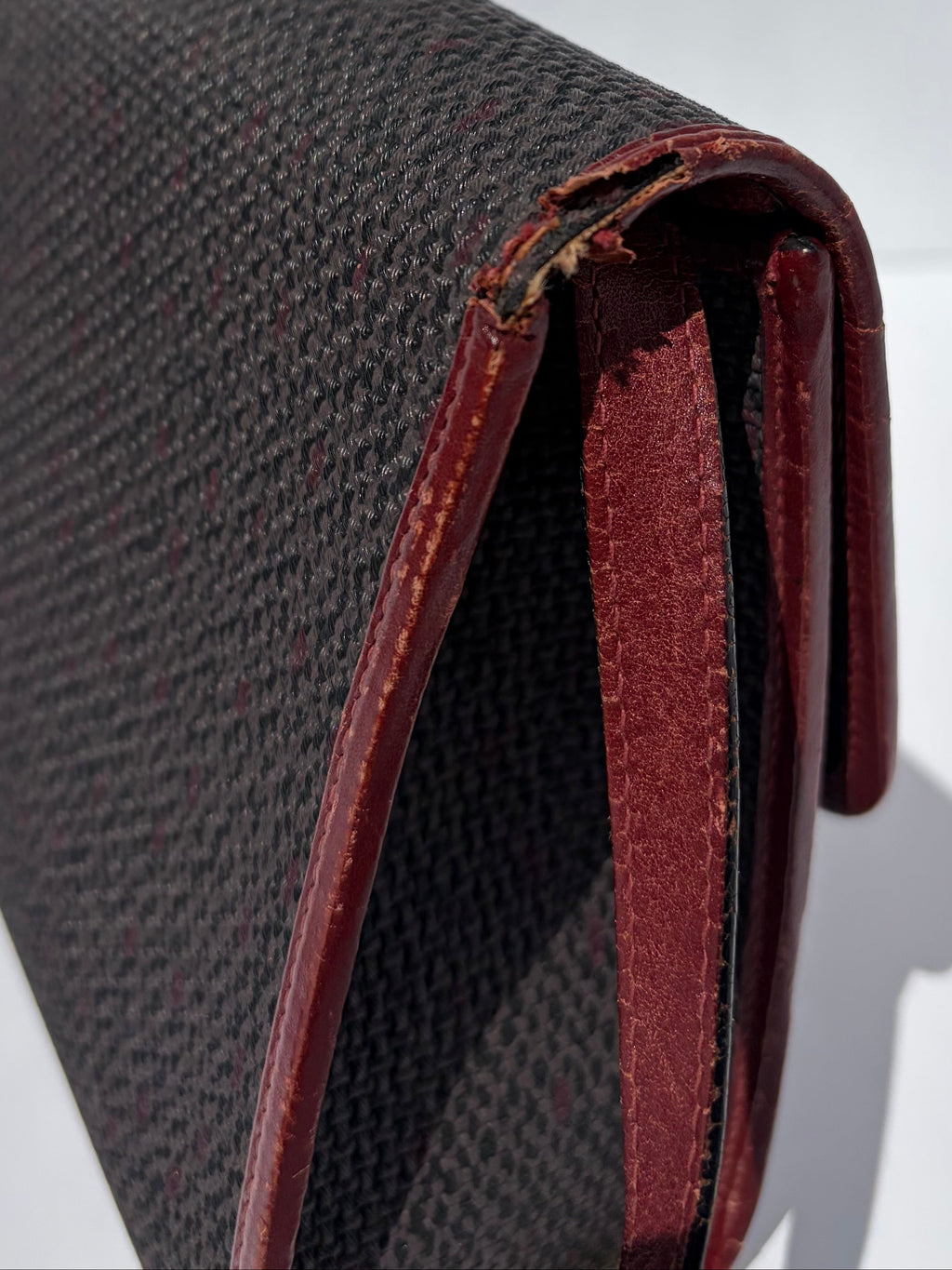 Yves Saint Laurent Triangle Logo Crossbody Bag