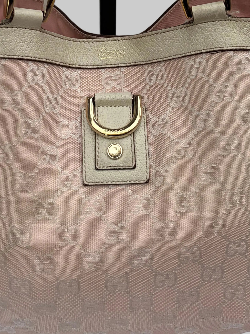 Gucci Light Pink Abbey D-Ring Tote Bag