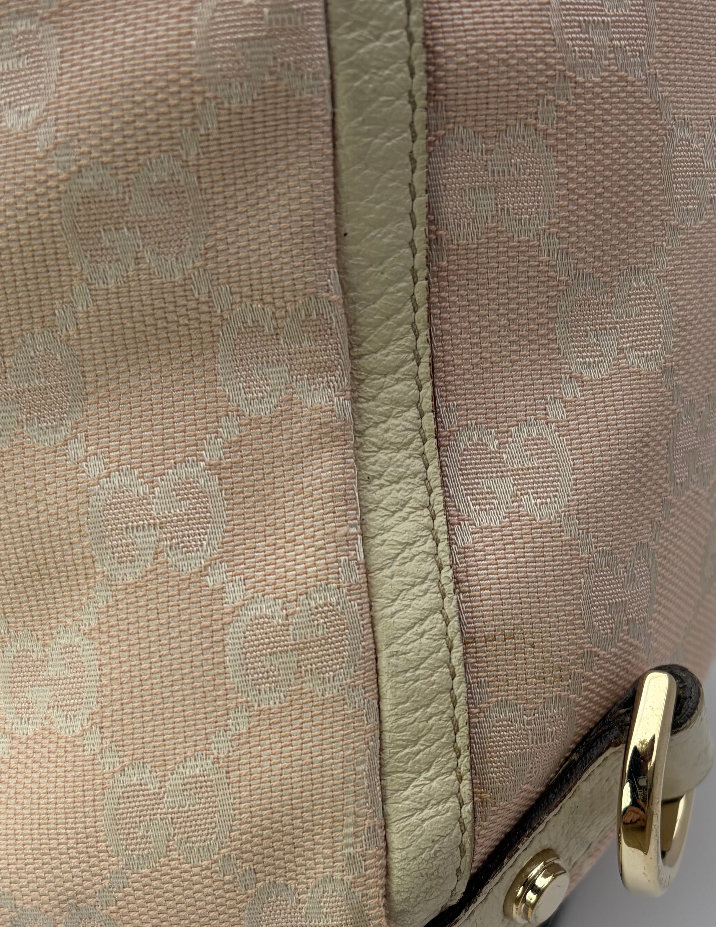 Gucci Light Pink Abbey D-Ring Tote Bag