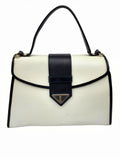 Yves Saint Laurent Triangle Logo Flap Handbag