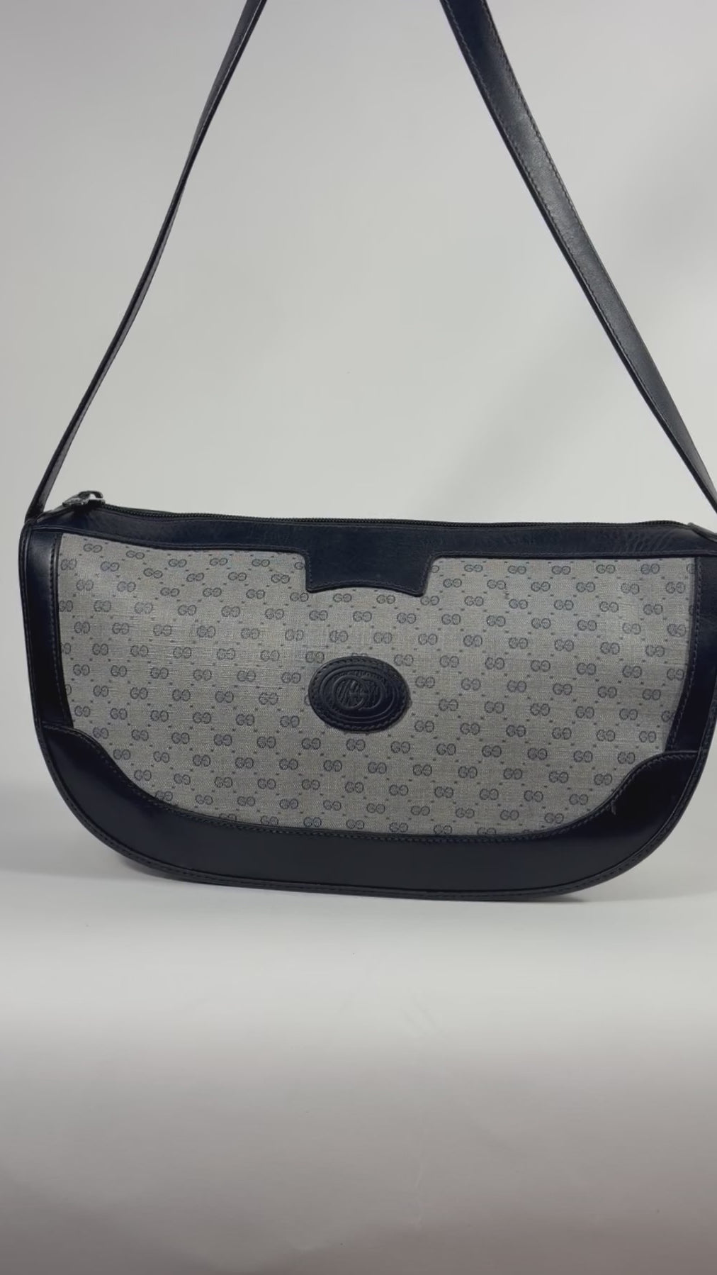Gucci Micro GG Monogram Canvas Crossbody Bag