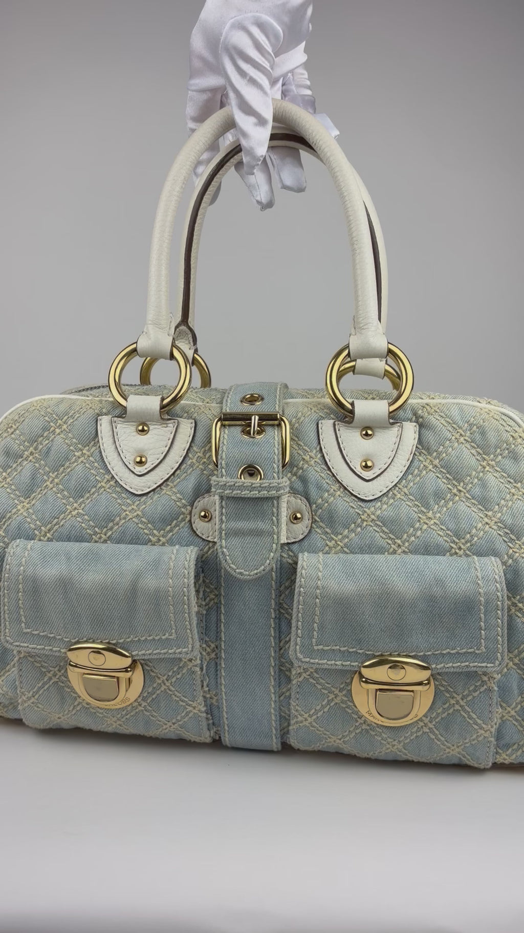 Marc Jacobs Quilted Venetia Satchel