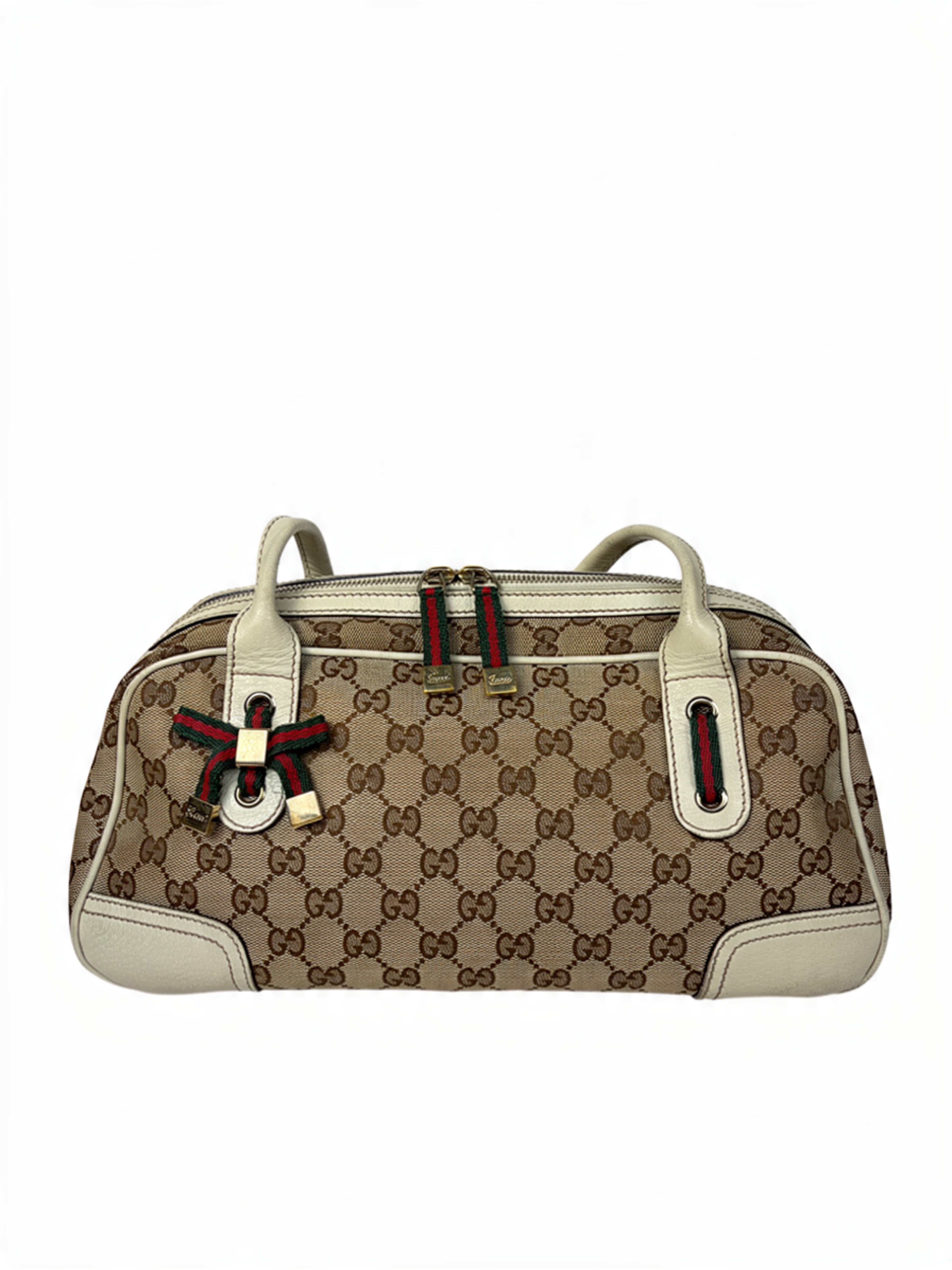 Gucci GG Canvas Princy Boston Bag