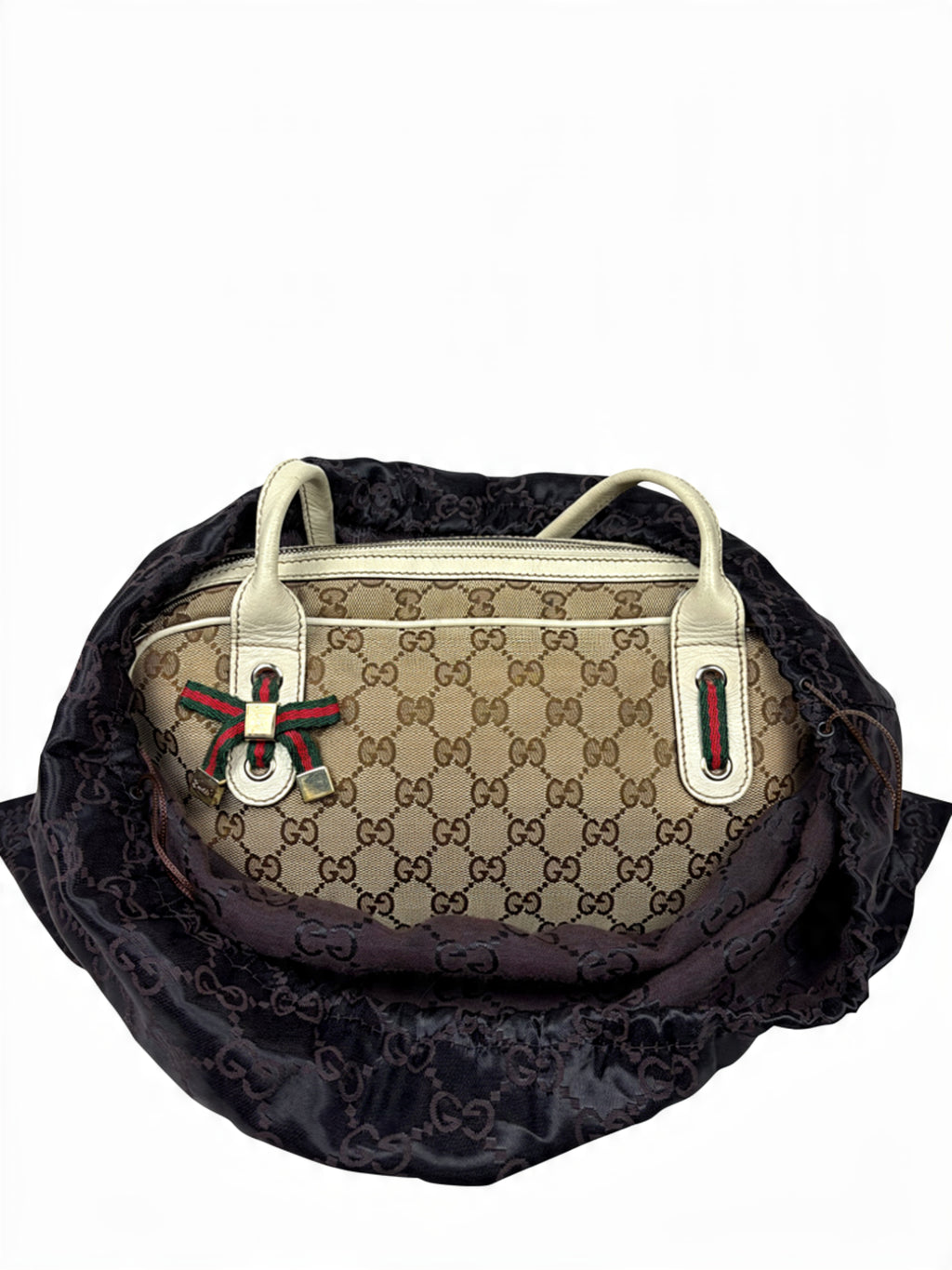 Gucci GG Canvas Princy Boston Bag