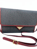 Yves Saint Laurent Triangle Logo Crossbody Bag