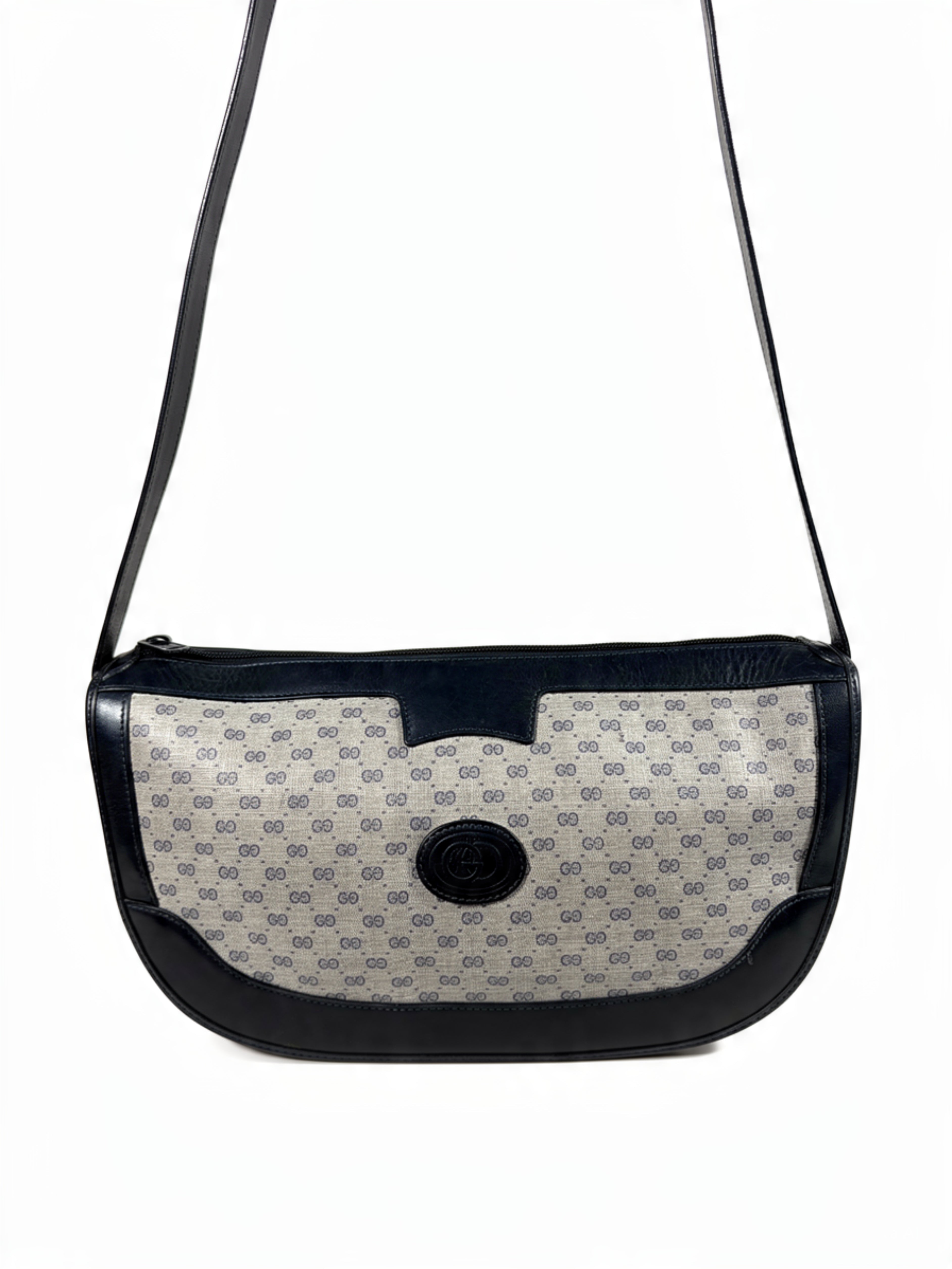 Gucci Micro GG Monogram Canvas Crossbody Bag