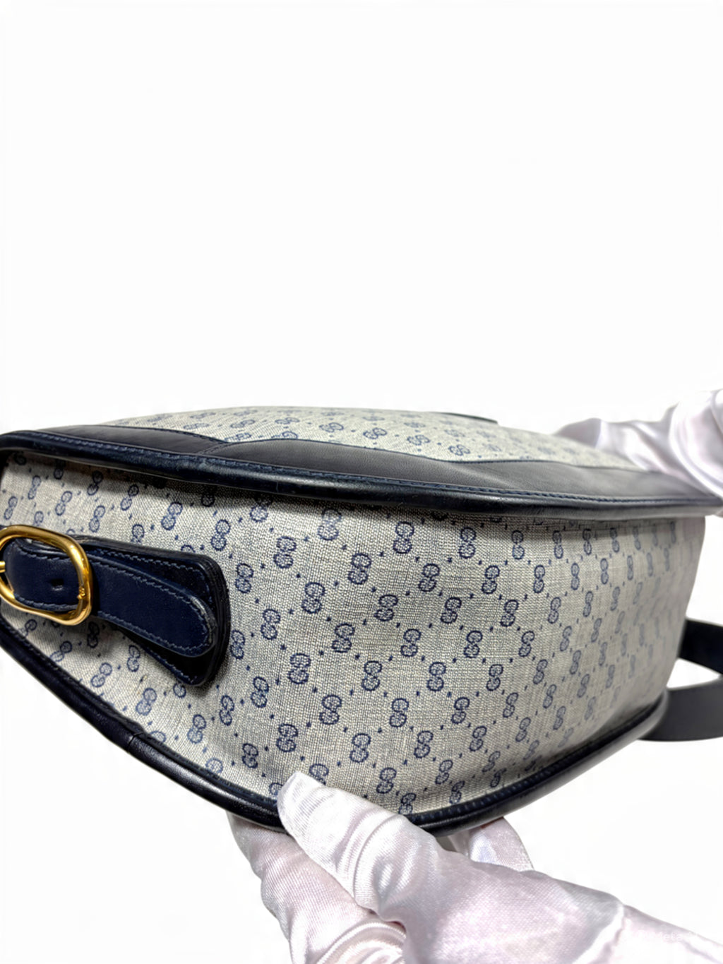 Gucci Micro GG Monogram Canvas Crossbody Bag