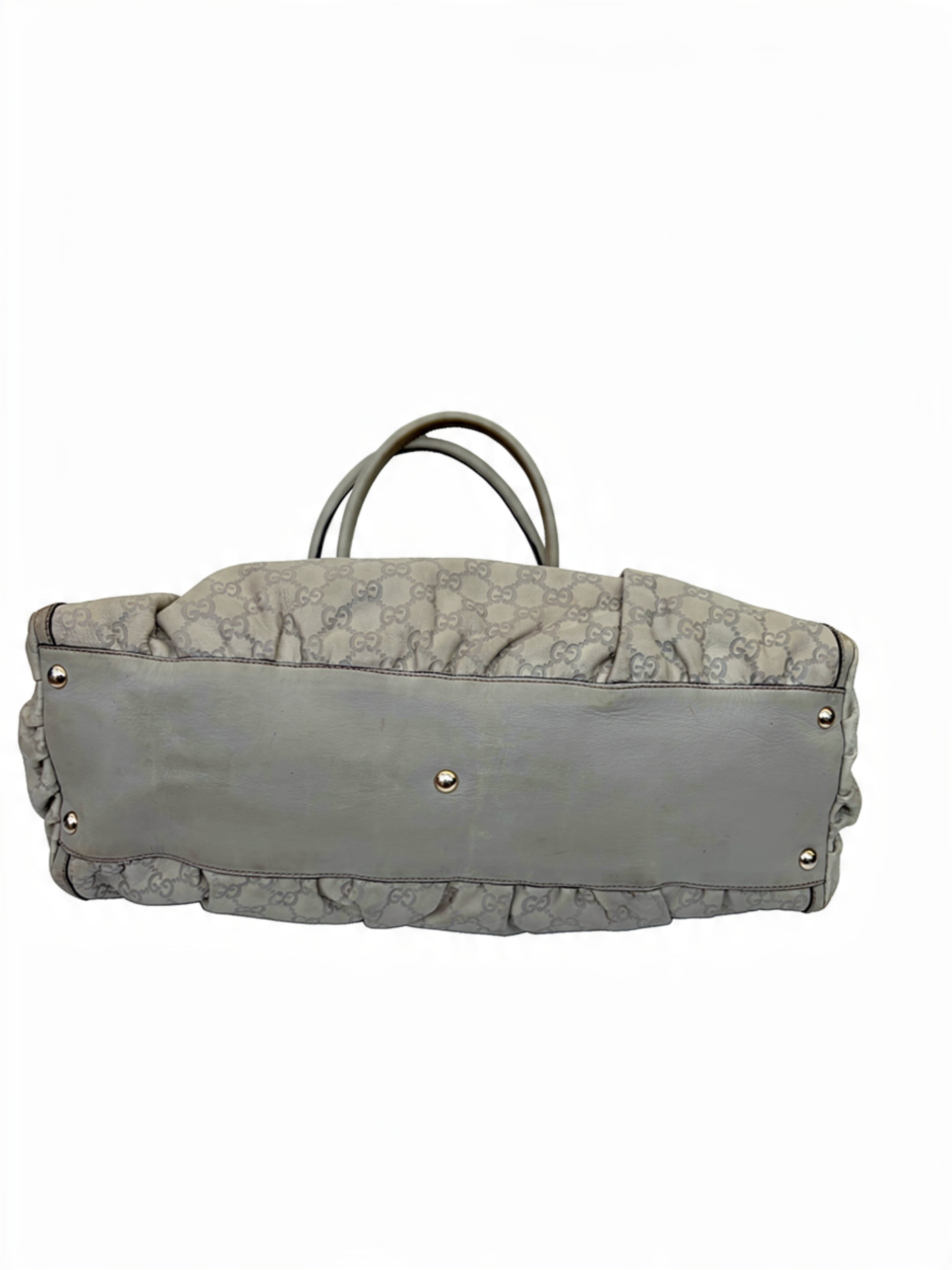 Gucci Beige D-Ring Large Hobo Tote Bag