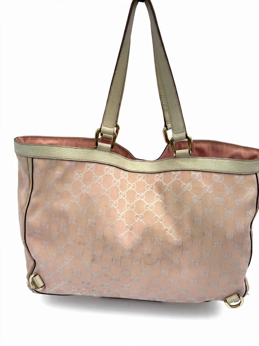Gucci Light Pink Abbey D-Ring Tote Bag